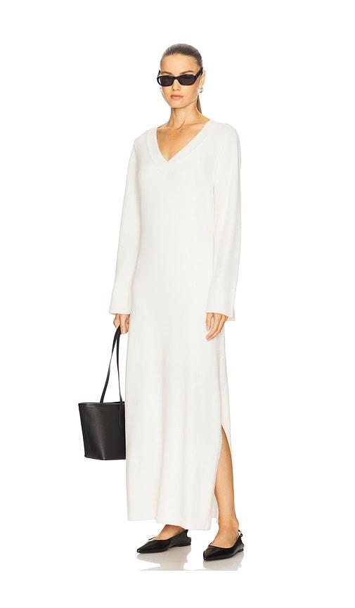 525 America Florence Flare Maxi Dress in White by 525 AMERICA