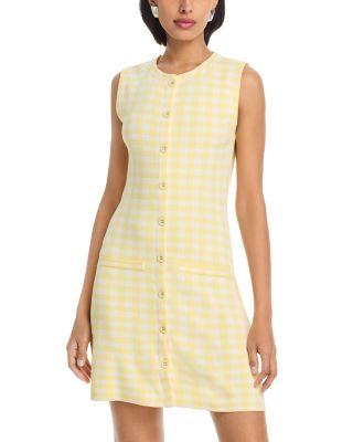 Ember Button Front Sleeveless Dress by 525 AMERICA