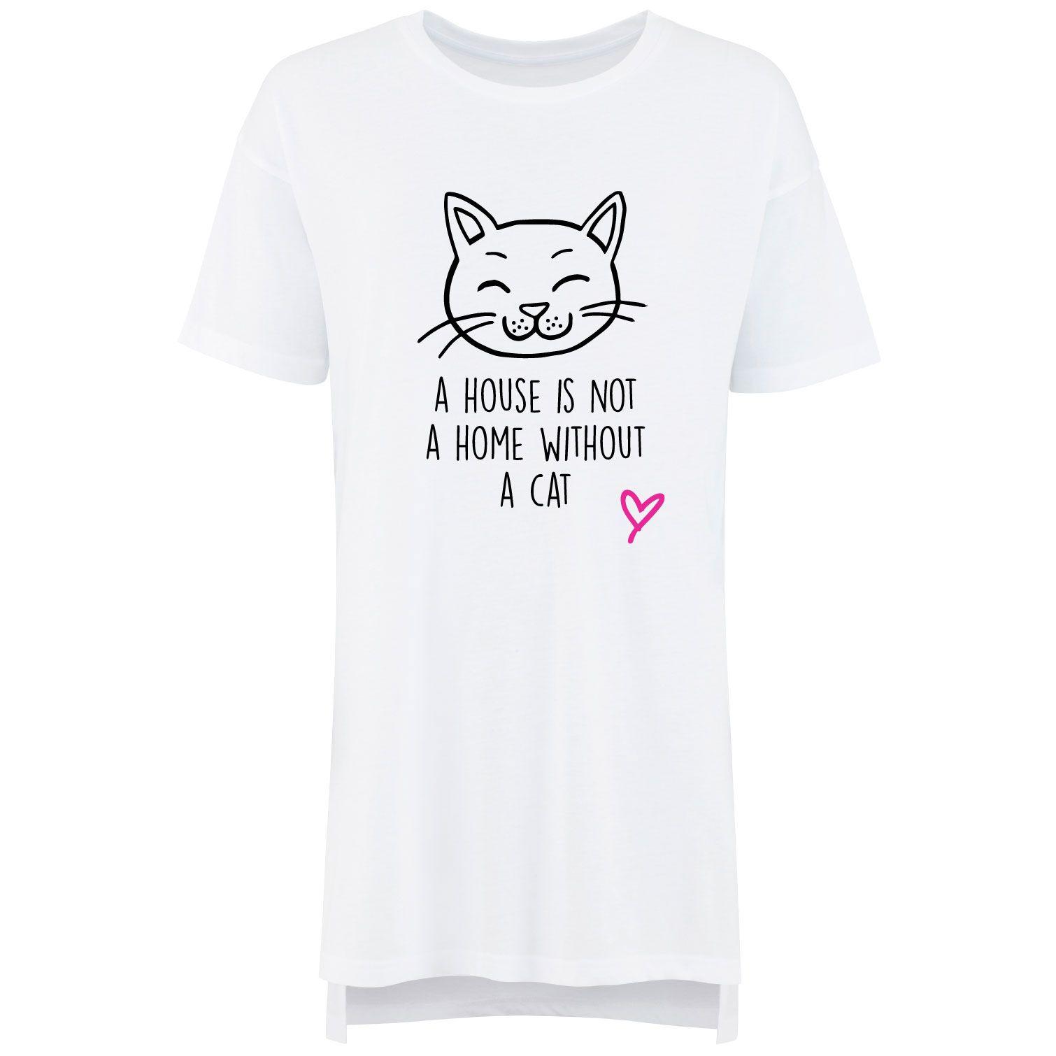A House Is Not A Home Without A Cat Nightie by 60 SECOND MAKEOVER