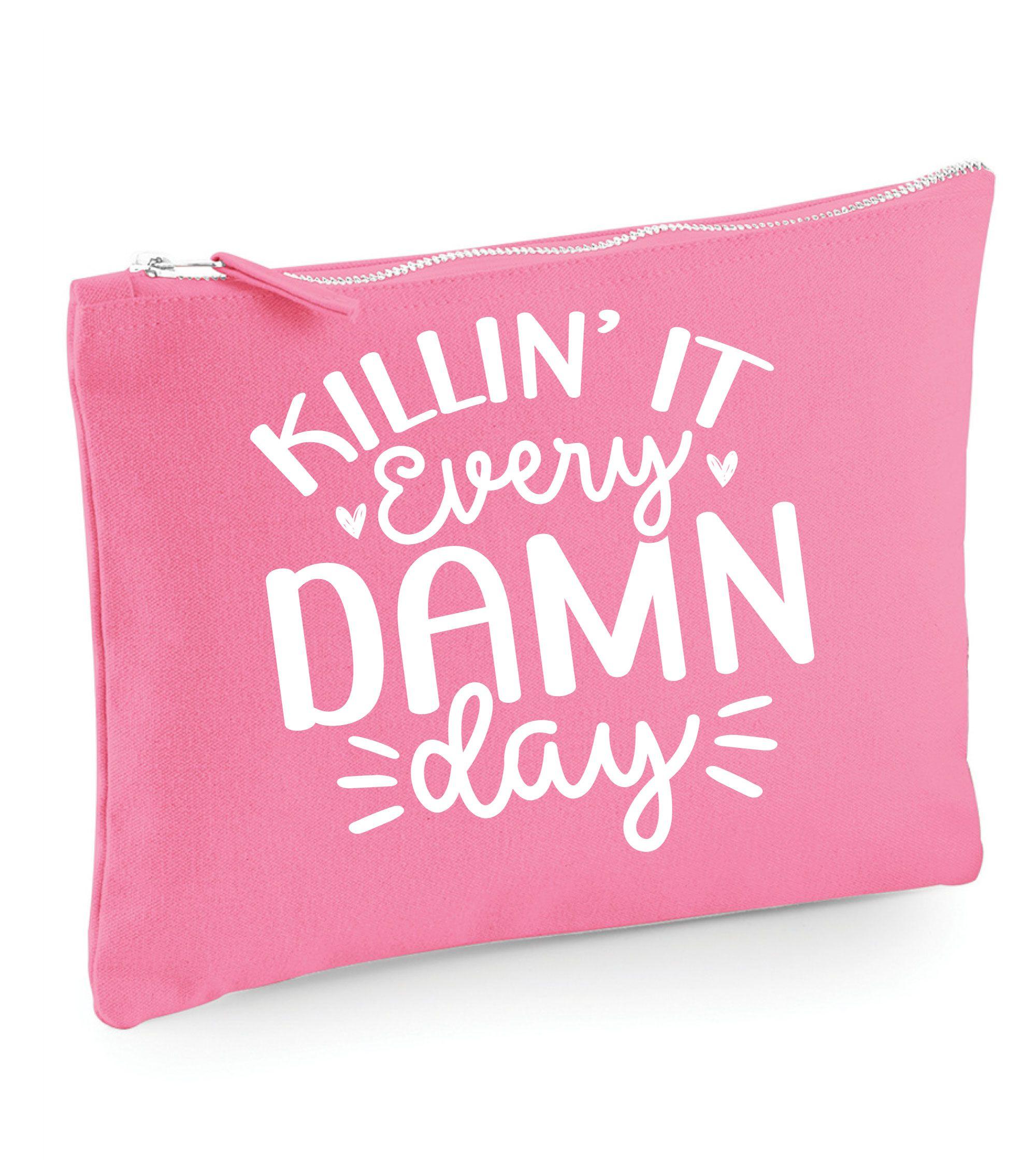 Killin It Every Damn Day Make up Bag by 60 SECOND MAKEOVER