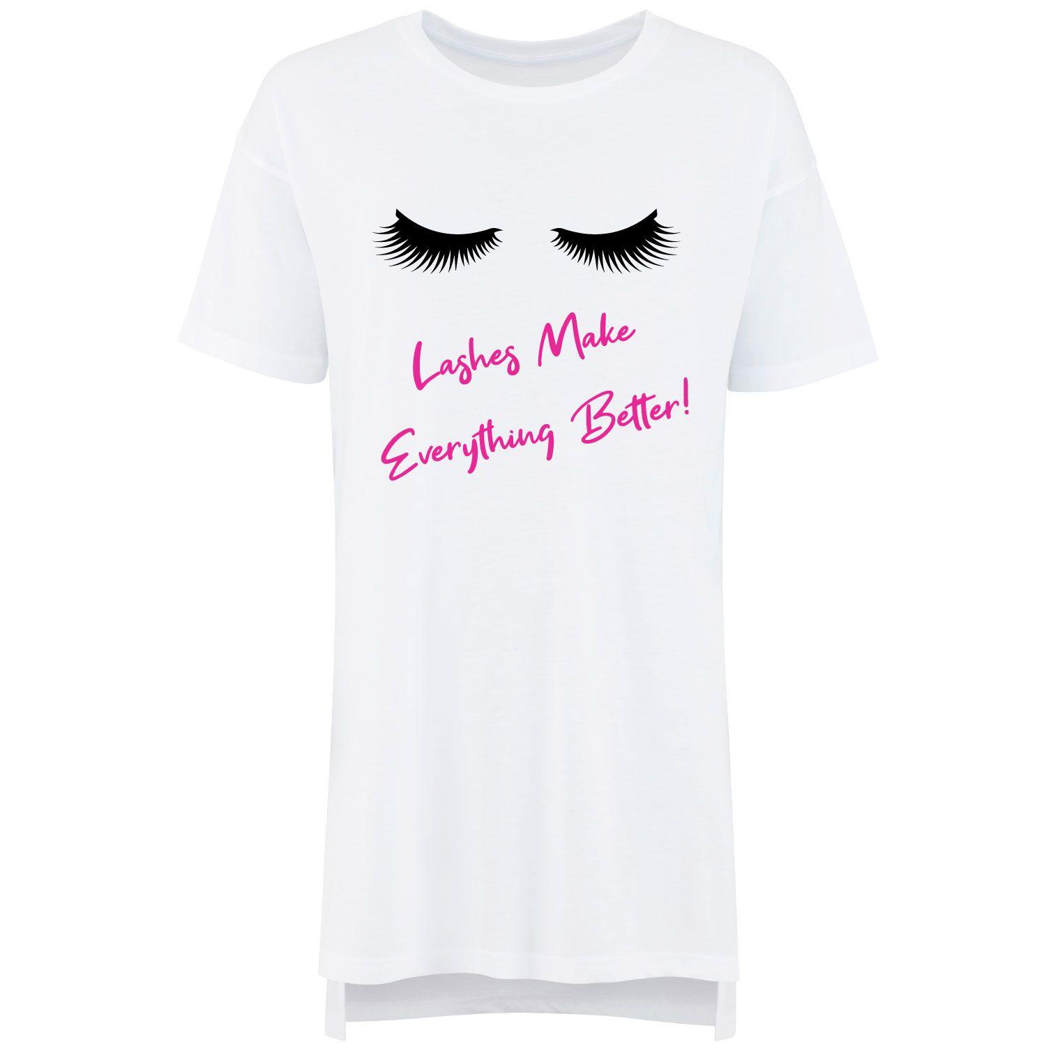 Lashes Make Everything Better Nightie by 60 SECOND MAKEOVER