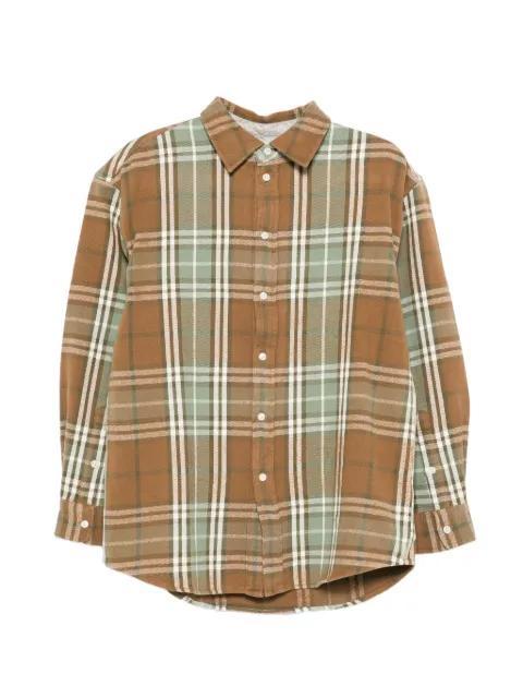 Big Check button-down shirt by 6397