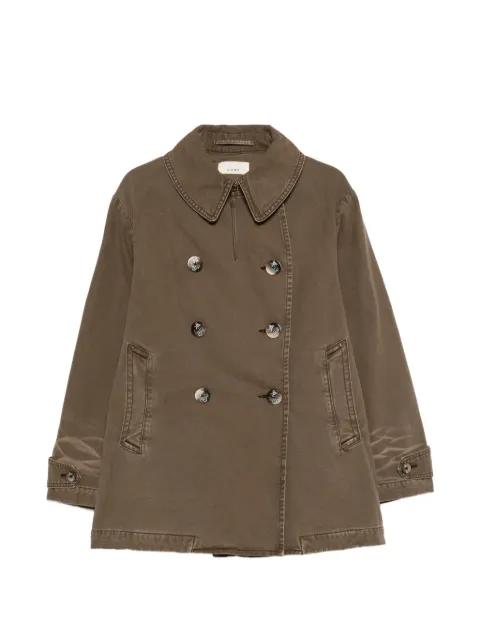 Great double-breasted collared jacket by 6397