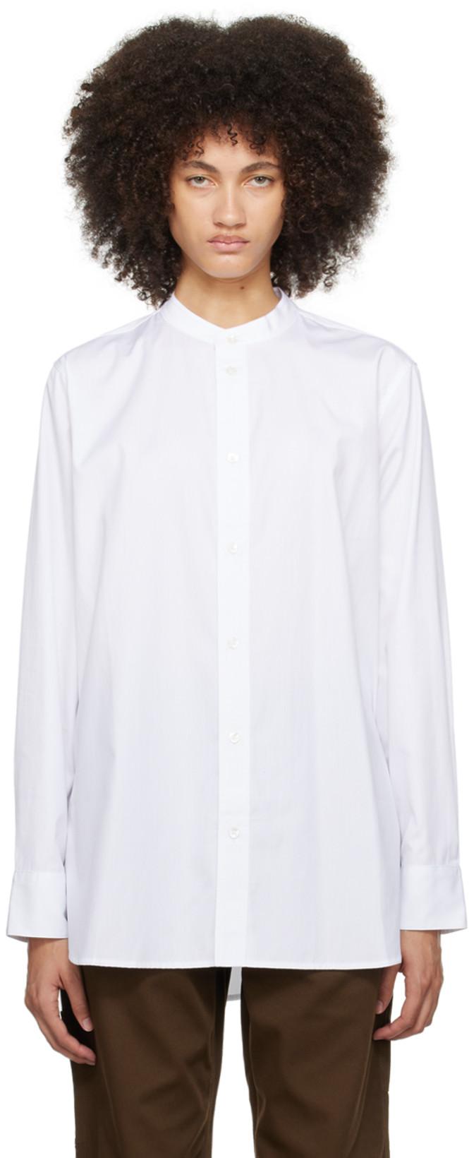 White Band Collar Shirt by 6397