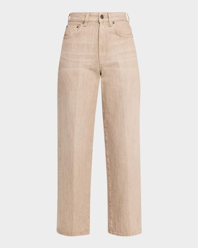 Wide-Leg Ankle Jeans by 6397