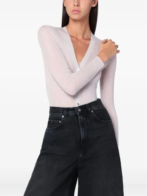 buttoned cardigan by 6397