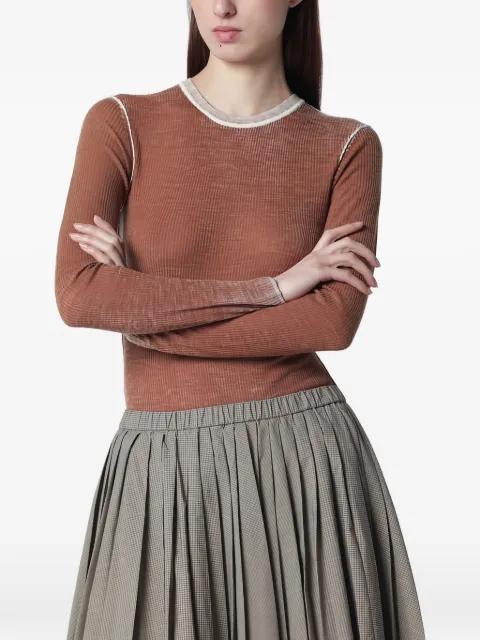 long-sleeve sweater by 6397
