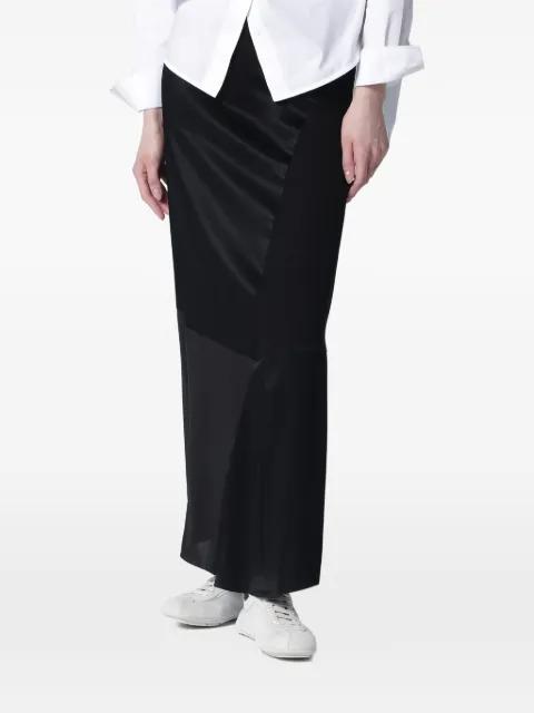patchwork-embellished skirt by 6397