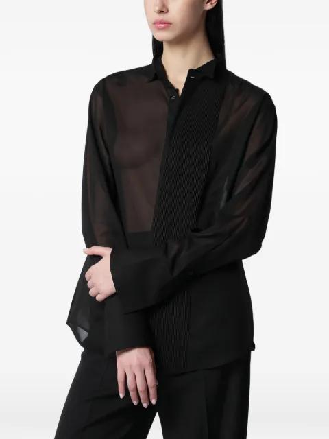 plissé shirt by 6397
