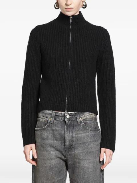 zip-up cardigan by 6397