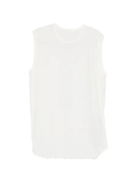 frayed-hem tank top by 69 BY ISAAC SELLAM