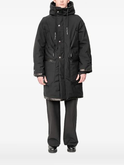 press-stud fastening parka by 69 BY ISAAC SELLAM