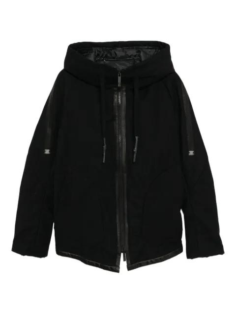 zip-up hoodied jacket by 69