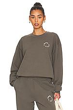 7 Days Active Monday Sweatshirt in Grey by 7 DAYS ACTIVE