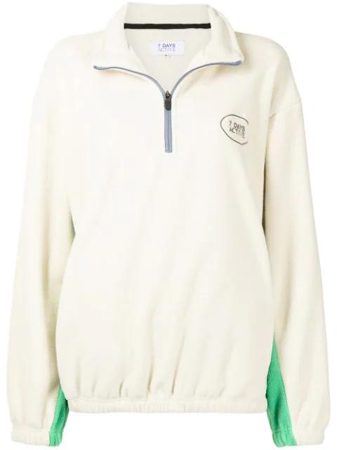 fleece pullover by 7 DAYS ACTIVE