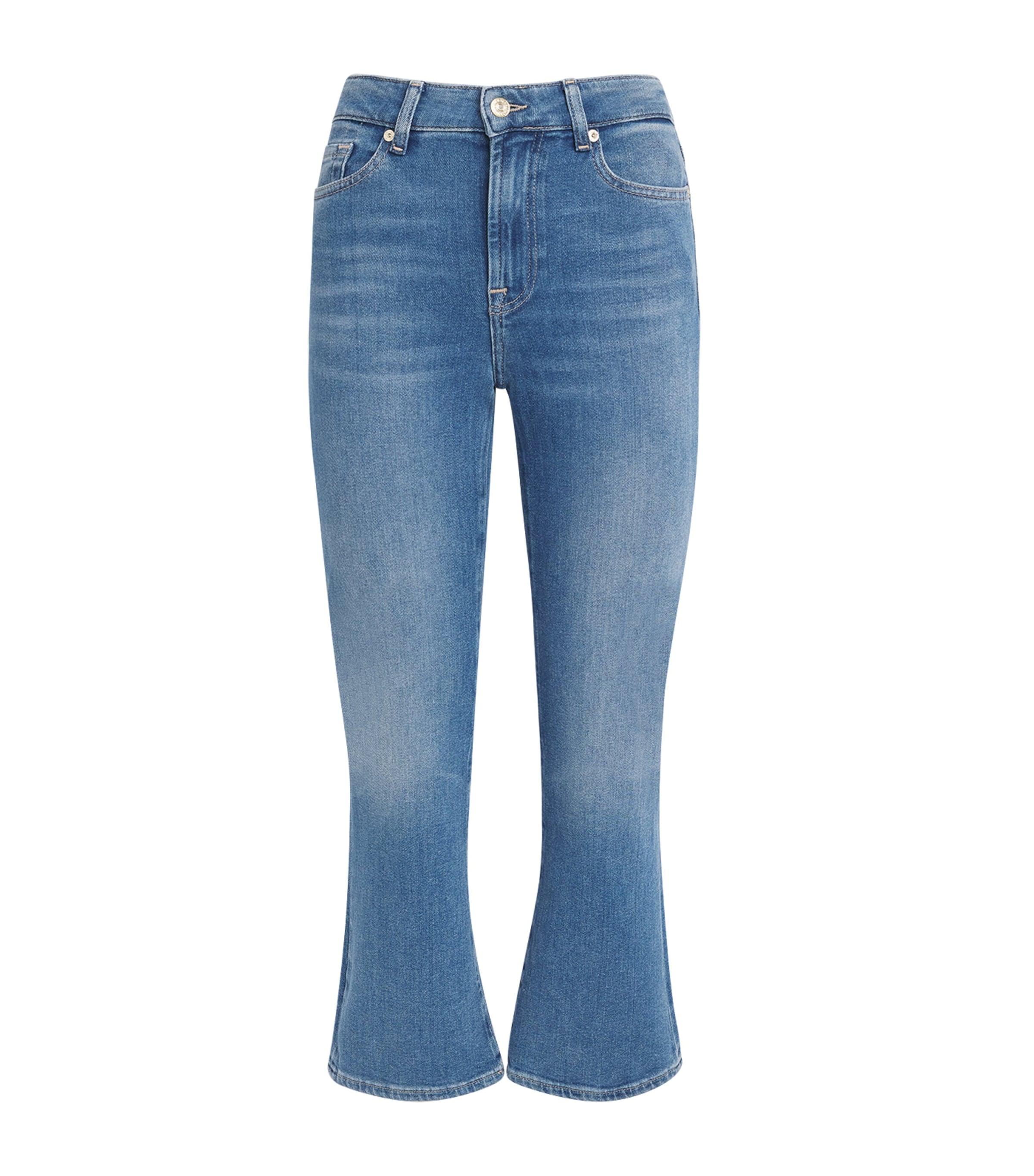 7 For All Mankind The Leggy Bootcut Crop Jeans by 7 FOR ALL MANKIND