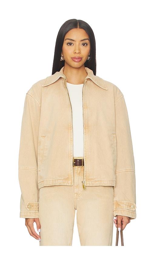 7 For All Mankind Workwear Jacket in Tan by 7 FOR ALL MANKIND