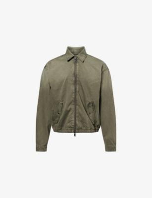 Aviator Long-Sleeve Cotton-Blend Jacket by 7 FOR ALL MANKIND