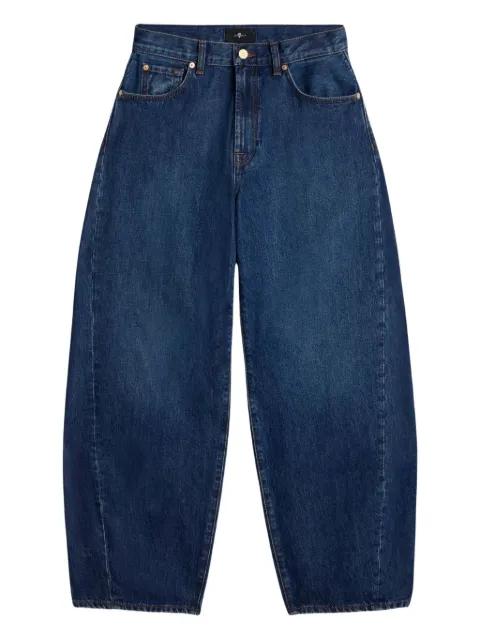 Bonnie high-waisted jeans by 7 FOR ALL MANKIND