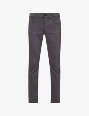 Brand-patch belt-loop regular-fit stretch-denim jeans by 7 FOR ALL MANKIND