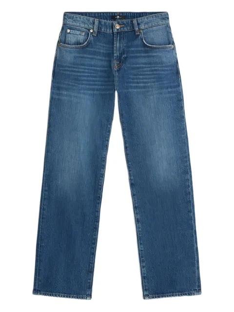 Calie straight-leg jeans by 7 FOR ALL MANKIND