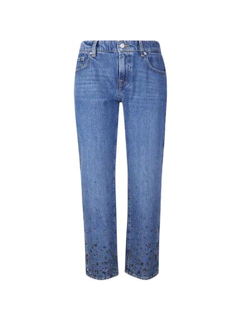 Callie studded jeans by 7 FOR ALL MANKIND