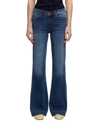 Dojo Tailorless High Rise Jeans in Gale by 7 FOR ALL MANKIND