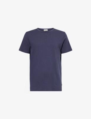 Featherweight Crewneck Cotton T-shirt by 7 FOR ALL MANKIND