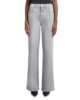 High Rise Lotta Flared Leg Jeans in Panalu by 7 FOR ALL MANKIND
