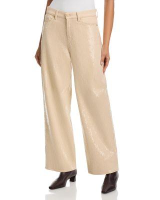 Lotta High Rise Wide Leg Jeans in Radiance by 7 FOR ALL MANKIND