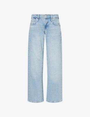 Low Straight Denim Jeans by 7 FOR ALL MANKIND