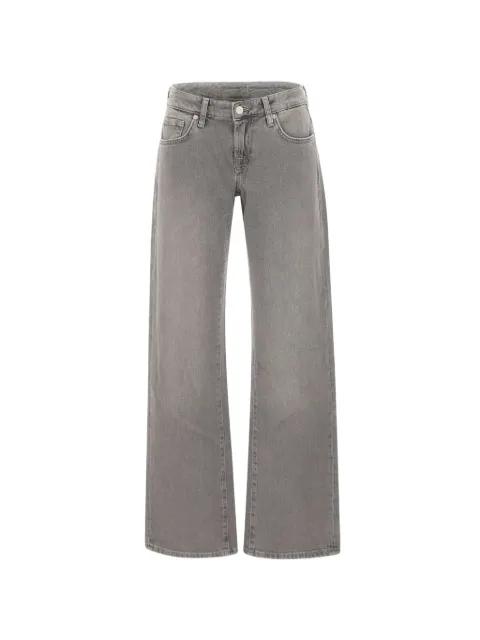 Low Straight faded jeans by 7 FOR ALL MANKIND