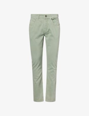 Luxe-Performance Straight Cotton Jeans by 7 FOR ALL MANKIND