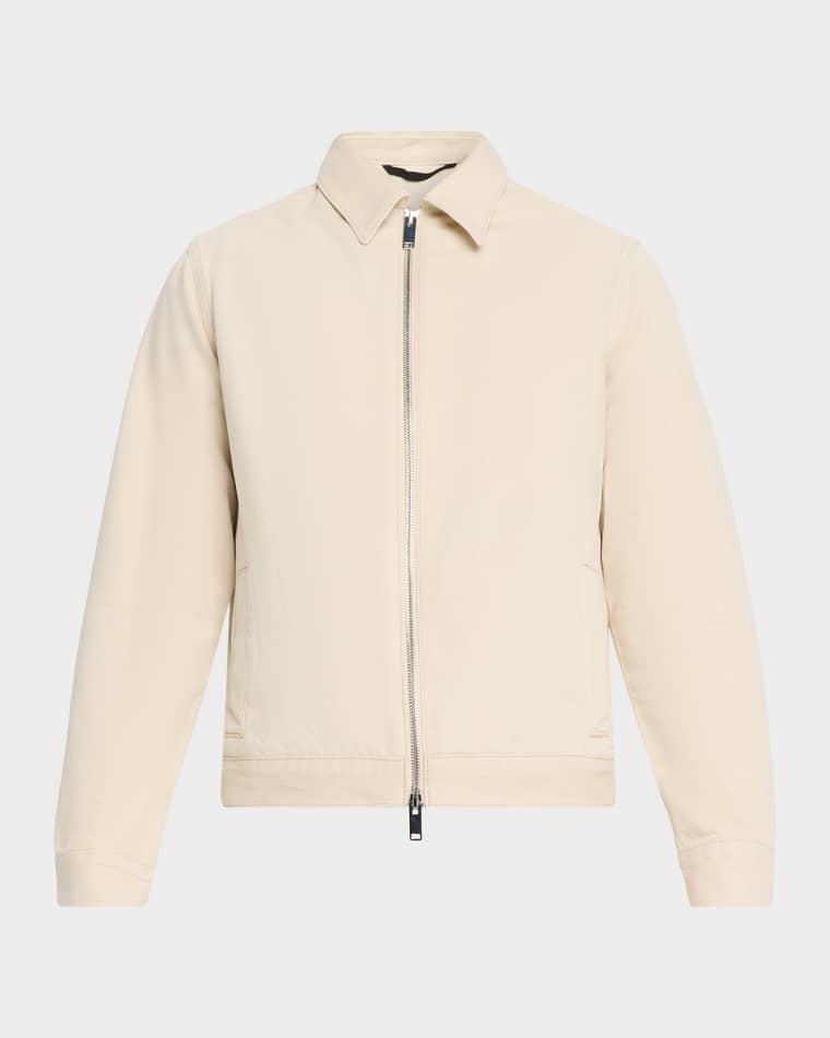 Men's Harrington Padded Denim Jacket by 7 FOR ALL MANKIND