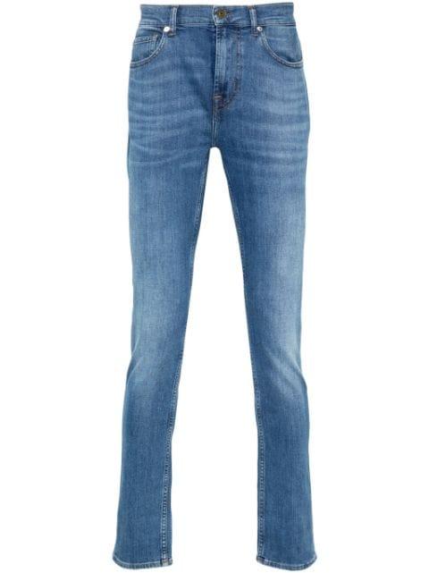 Paxtyn logo-patch jeans by 7 FOR ALL MANKIND