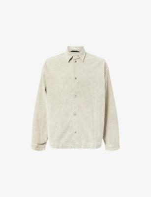 Pointed-Collar Corduroy Cotton-Blend Overshirt by 7 FOR ALL MANKIND
