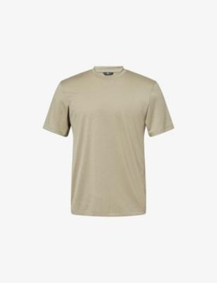 Relaxed-Fit Crew-Neck Cotton-Blend T-Shirt by 7 FOR ALL MANKIND