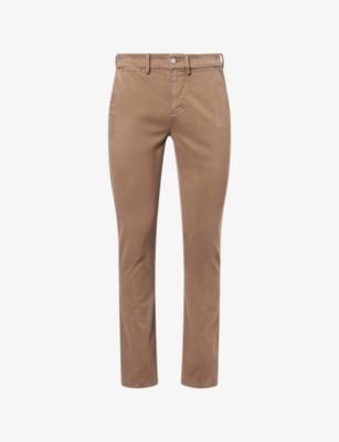 Slimmy Chino Straight-Leg Stretch-Cotton Blend Trousers by 7 FOR ALL MANKIND