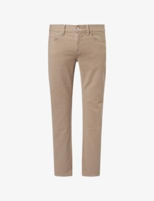 Slimmy Tapered-Leg Stretch-Denim Jeans by 7 FOR ALL MANKIND