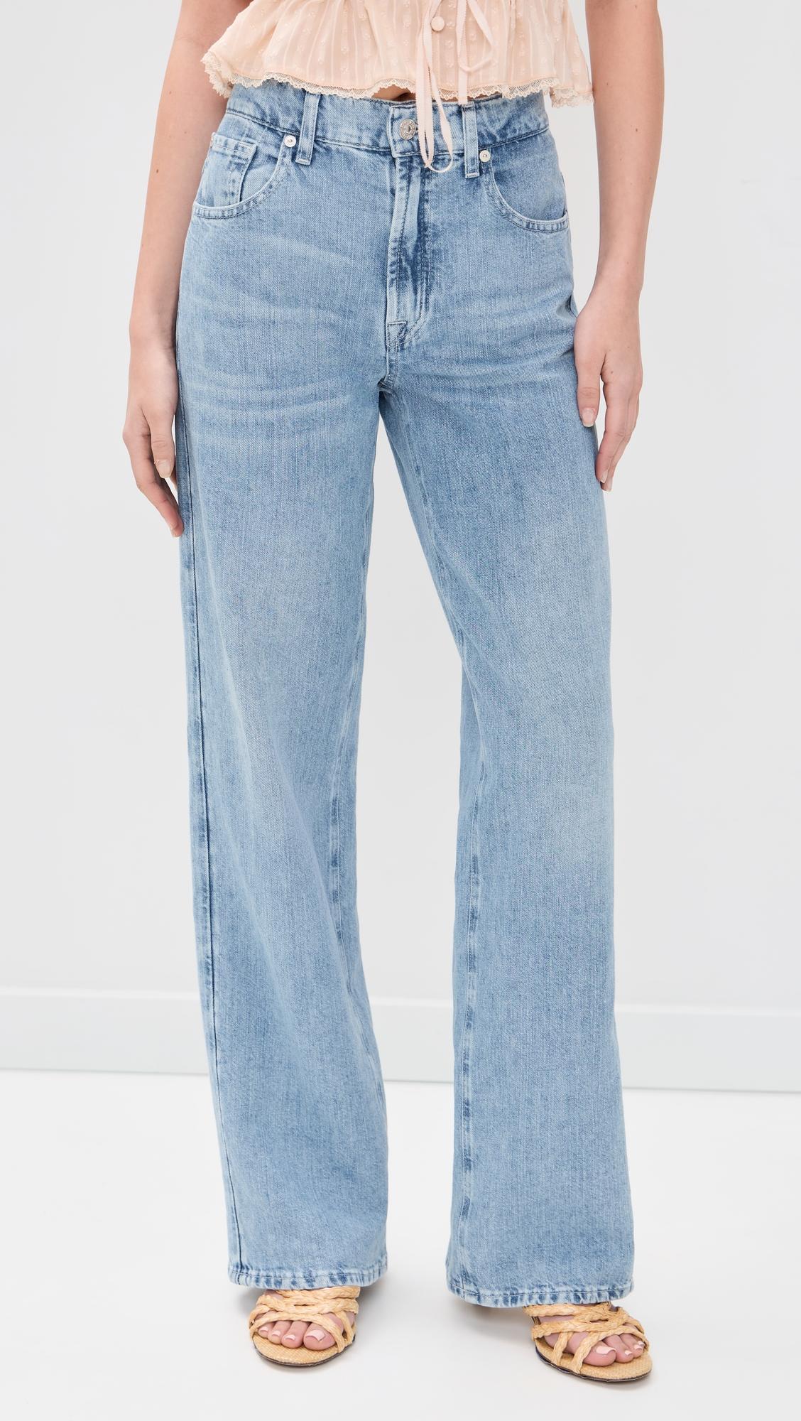 Stovepipe Straight Jeans by 7 FOR ALL MANKIND