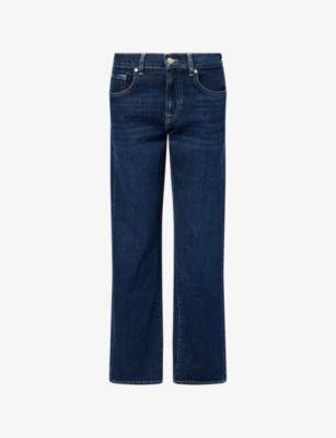 Tess Straight-Leg Mid-Rise Denim Jeans by 7 FOR ALL MANKIND