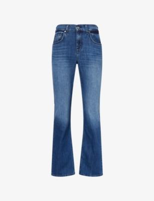 The Bootcut Mid-Wash Denim Jeans by 7 FOR ALL MANKIND
