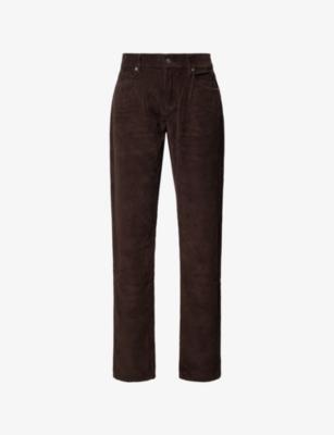 The Straight Corduroy Stretch-Cotton Trousers by 7 FOR ALL MANKIND