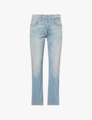 The Straight Mi-Rise Denim Jeans by 7 FOR ALL MANKIND