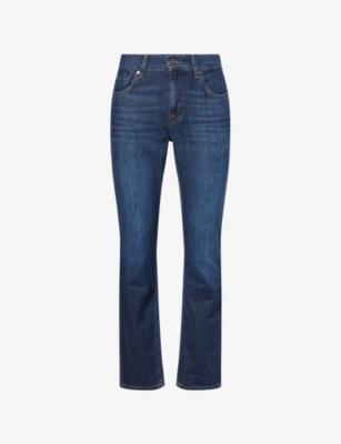 The Straight Universe Cotton And Silk Denim Jeans by 7 FOR ALL MANKIND