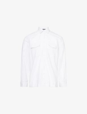 Utility Cotton and Linen-Blend Shirt by 7 FOR ALL MANKIND