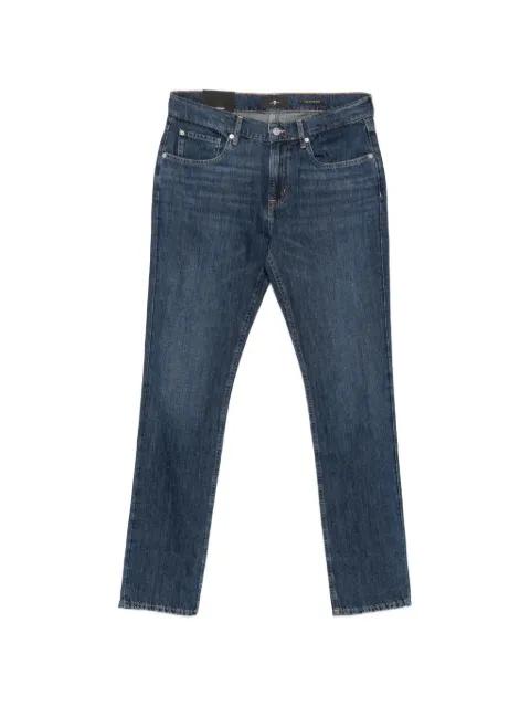 button-fastening straight-leg jeans by 7 FOR ALL MANKIND