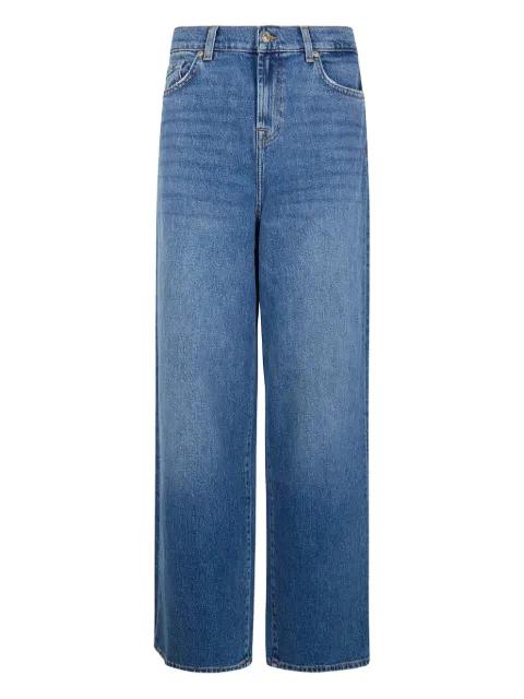 distressed-effect five-pockets jeans by 7 FOR ALL MANKIND