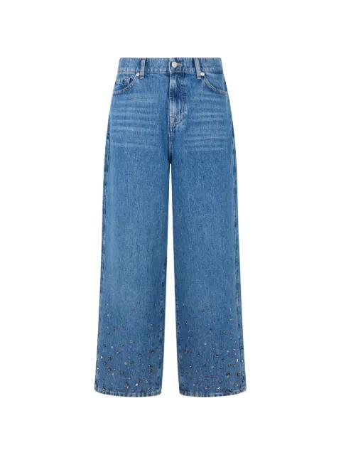 embellished jeans by 7 FOR ALL MANKIND