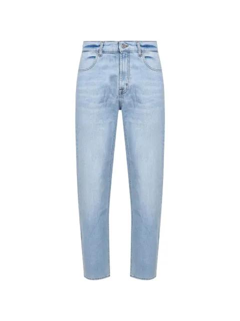 faded-wash denim jeans by 7 FOR ALL MANKIND
